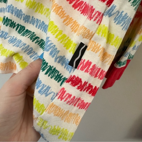 Crayola x Kohl's | Colorful Scribble Print Pajama Set Size XL Women's - Picture 7 of 8